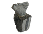 KV034<br>
Untitled - LI<br>
Granite <br>          
4 x 4.5 x 6.5 inches<br>
Available